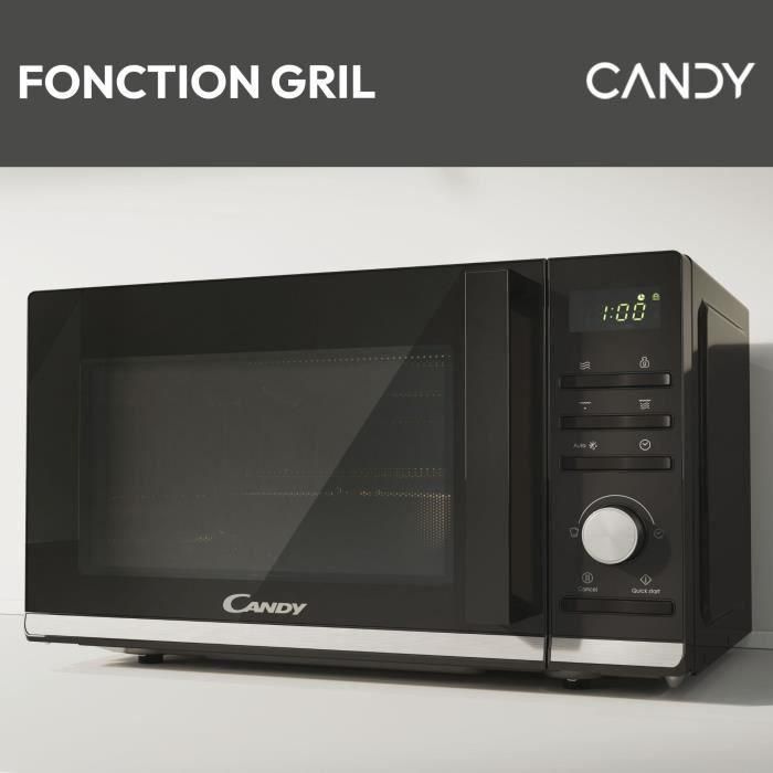 CMGA20TNDB Microondas Grill CANDY Moderna - 20L - MO 700W - Grill 1000W - UI digital 2 CMGA20TNDB Microondas Grill CANDY Moderna - 20L - MO 700W - Grill 1000W - UI digital 2