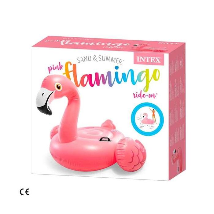 Intex Figura Hinchable Flamingo 142x137x97 cm (3+ Años) 4