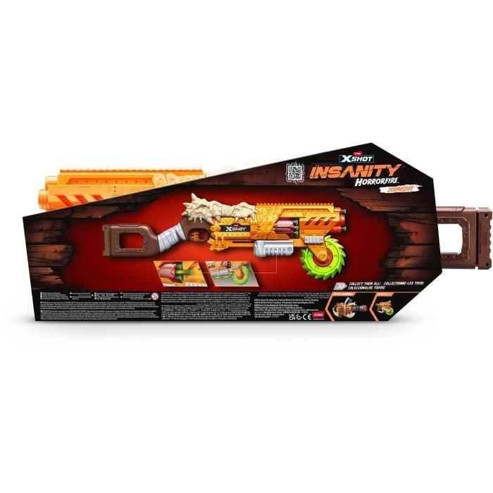 Pistola de Dardos X-Shot Insanity Horrorfire Doomsday 70 cm 3 Pistola de Dardos X-Shot Insanity Horrorfire Doomsday 70 cm 3