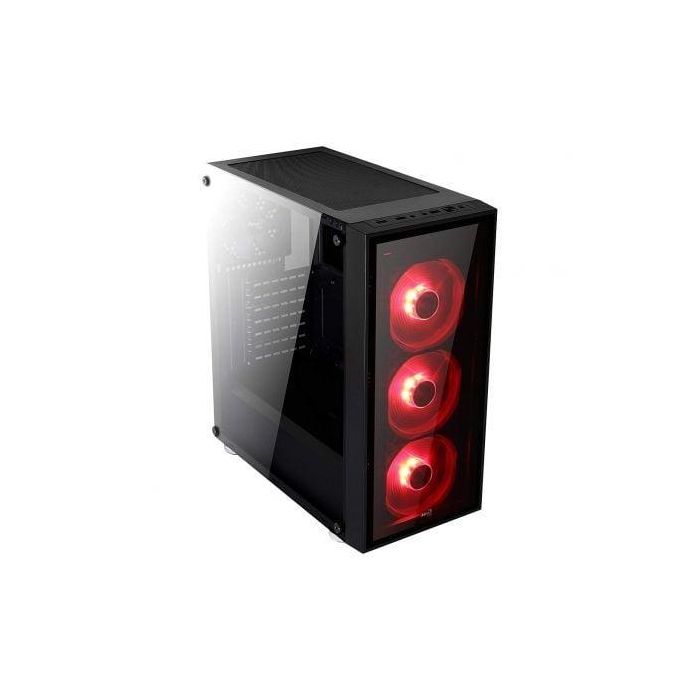 CAJA SEMITORRE AEROCOOL QUARTZRD RED - USB 3.0 / 2* USB 2.0 - INCLU. 3 VENTILADORES LED - SOPORTA REFRIGERACIÓN LÍQUIDA - ATX/MICRO ATX/MINI ITX 2 CAJA SEMITORRE AEROCOOL QUARTZRD RED - USB 3.0 / 2* USB 2.0 - INCLU. 3 VENTILADORES LED - SOPORTA REFRIGERACIÓN LÍQUIDA - ATX/MICRO ATX/MINI ITX 2