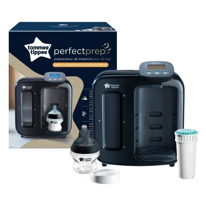 Tommee Tippee Perfect Prep Day & Night Calentador de Biberones Negro 1