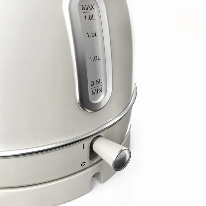 Sweiss KTL8 Hervidor Vintage, 2200 W, 1.8 L, Base Giratoria, Beige 5