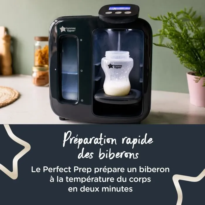 Tommee Tippee Perfect Prep Day & Night Calentador de Biberones Negro 3