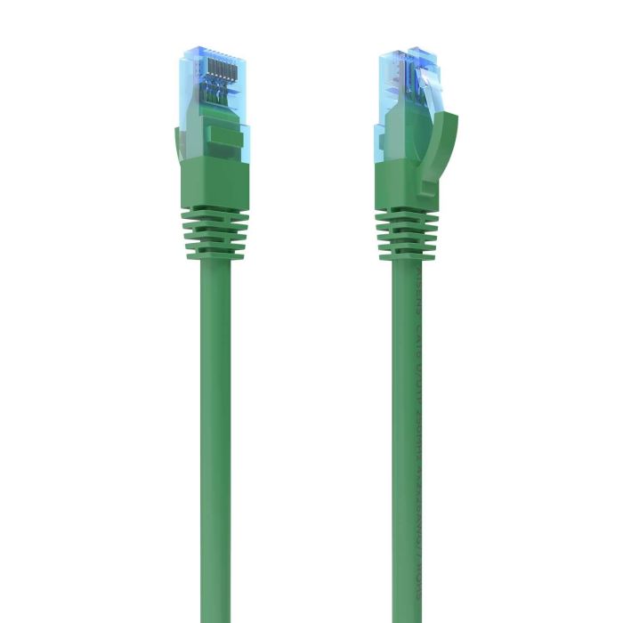 AISENS - CABLE DE RED LATIGUILLO RJ45 CAT.6 UTP AWG26 CCA, VERDE, 1.0M