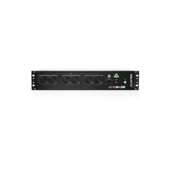 Salicru SPS 900 Node sistema de alimentación ininterrumpida (UPS) En espera (Fuera de línea) o Standby (Offline) 0,9 kVA 480 W 8 salidas AC 1 Salicru SPS 900 Node sistema de alimentación ininterrumpida (UPS) En espera (Fuera de línea) o Standby (Offline) 0,9 kVA 480 W 8 salidas AC 1