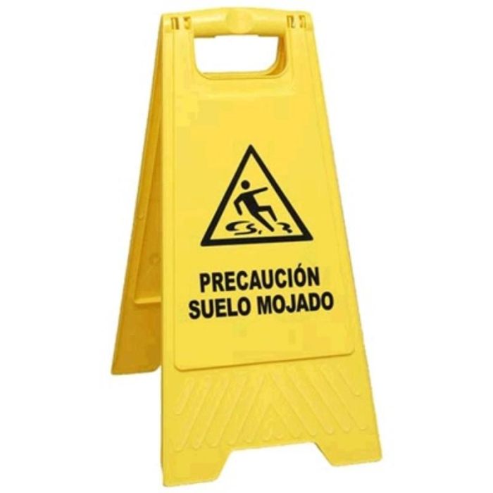 DUVER Panel Trípode Señal de Advertencia "Suelo Resbaladizo" 0 DUVER Panel Trípode Señal de Advertencia "Suelo Resbaladizo" 0