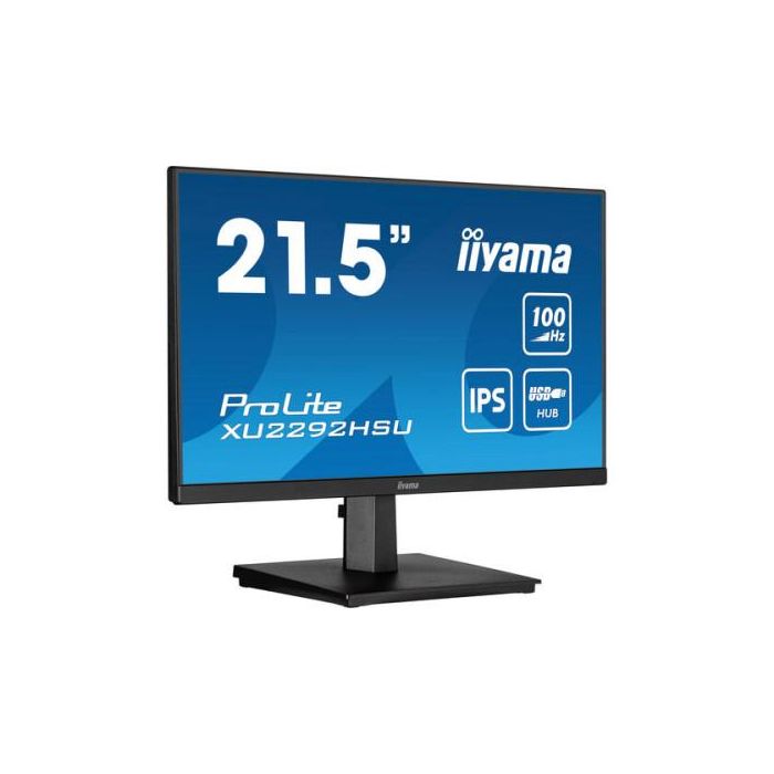 MONITOR IIYAMA 21.5"/1920 x 1080/100Hz /2.1MPX/250CD/FHD/16:9/HDMI/IPSLED/NEGRO MONITOR IIYAMA 21.5"/1920 x 1080/100Hz /2.1MPX/250CD/FHD/16:9/HDMI/IPSLED/NEGRO