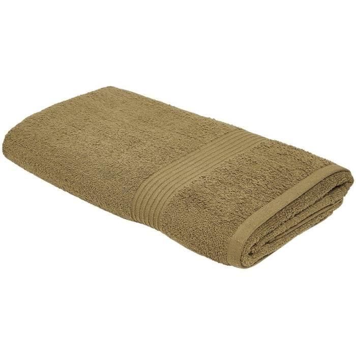 Today TOD3574641230838 Essential Toalla de Baño 100% Algodón 70x130 cm Bronce 1