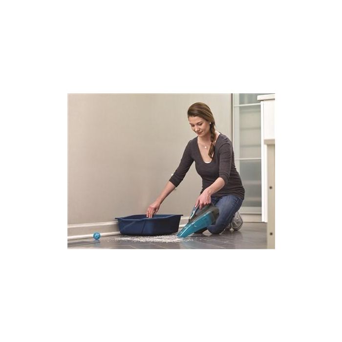 Black+Decker WDA-320-J Aspirador de Mano Inalámbrico RecogeTodo, Aspira Líquidos y Sólidos, Batería de Litio, 10.8V 1 Black+Decker WDA-320-J Aspirador de Mano Inalámbrico RecogeTodo, Aspira Líquidos y Sólidos, Batería de Litio, 10.8V 1