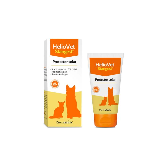 Heliovet Fotoprotector SPF50+ Perro Gato Crema 50ml Heliovet Fotoprotector SPF50+ Perro Gato Crema 50ml