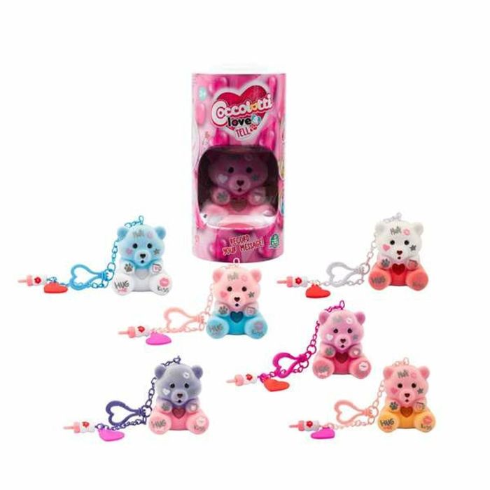 Famosa Figura Oso Coccolotti Love Tell con función de grabar y reproducir mensajes de amor para bebés desde 0 meses. Modelos Surtidos.