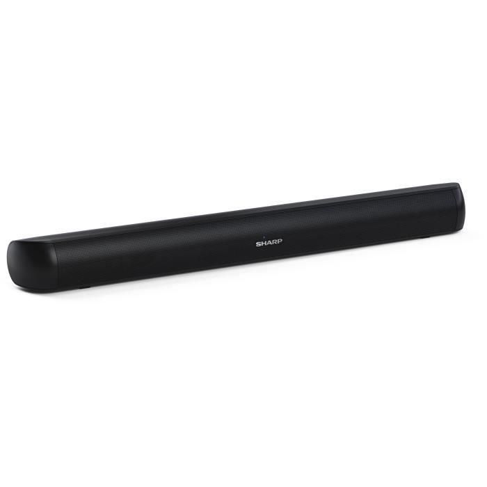 Sharp HT-SB107 Soundbar 2.0 Canales 90W Negro con Bluetooth 4.2, HDMI y USB 3