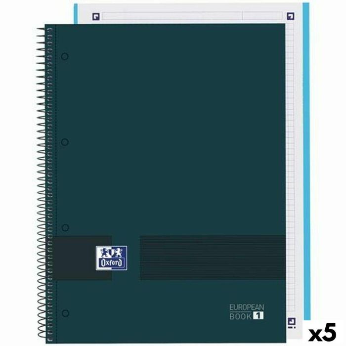 Cuaderno Oxford European Book Write&Erase A4 80 Hojas (5 Unidades) 2
