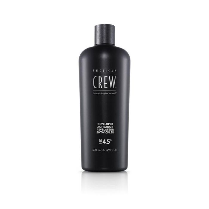 American Crew CLASSIC Developer 15 vol (4.5%) Loción Activadora para Tintes Precision Blend Hombre 450 ml American Crew CLASSIC Developer 15 vol (4.5%) Loción Activadora para Tintes Precision Blend Hombre 450 ml
