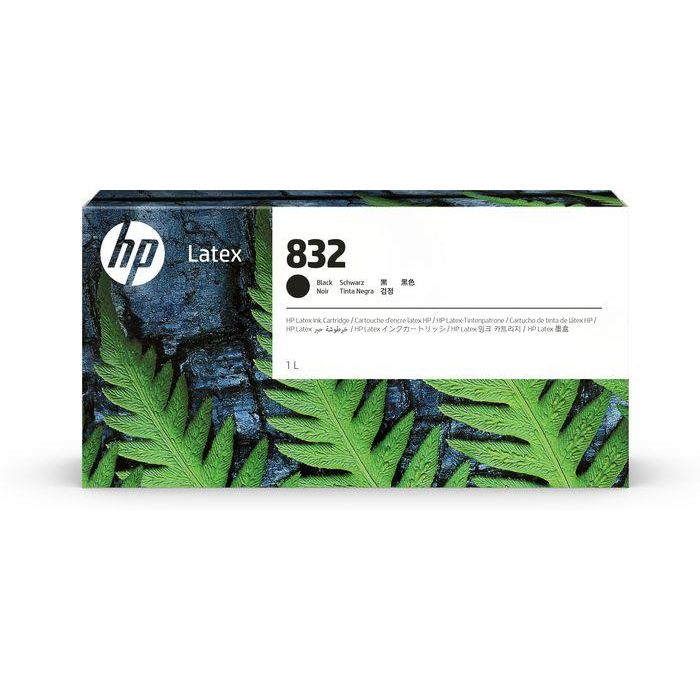HP 832 Cartucho de Tinta Original Latex Negro 1 Litro Base Agua Sin Olor para Impresoras Gran Formato y Diversos Soportes 0 HP 832 Cartucho de Tinta Original Latex Negro 1 Litro Base Agua Sin Olor para Impresoras Gran Formato y Diversos Soportes 0