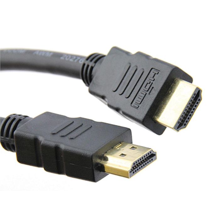 Cable Hdmi Mediarange 1,4 Pines Alta Velocidad Longitud 1,5 Mt Color Negro 1