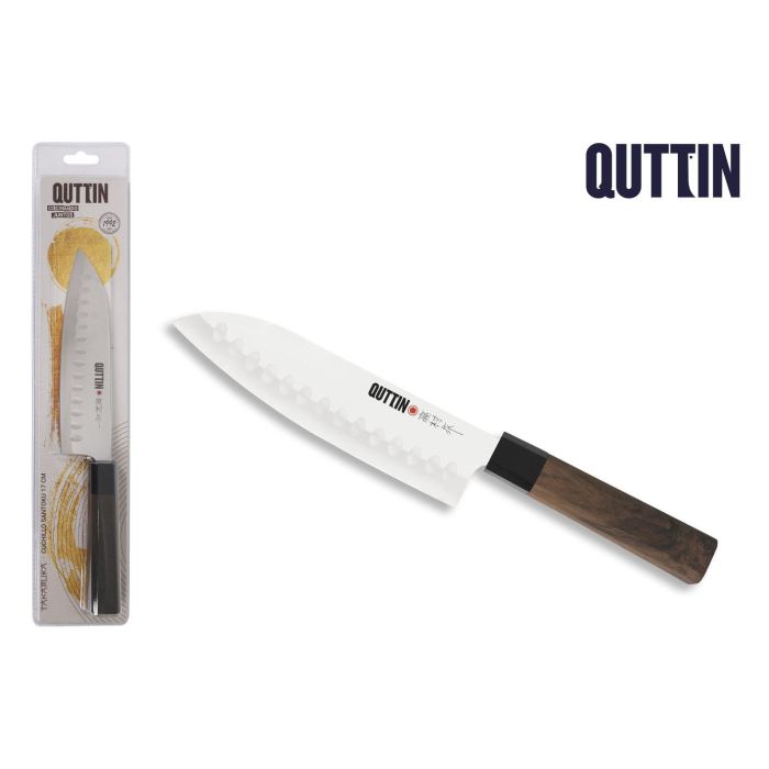 Quttin Cuchillo Santoku 17 cm Colección Takamura (6 Unidades)