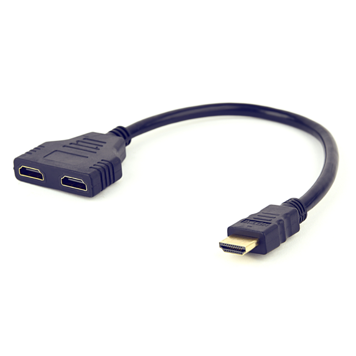 Gembird DSP-2PH4-04 cable HDMI HDMI tipo A (Estándar) 2 x HDMI Type A (Standard) Negro Gembird DSP-2PH4-04 cable HDMI HDMI tipo A (Estándar) 2 x HDMI Type A (Standard) Negro