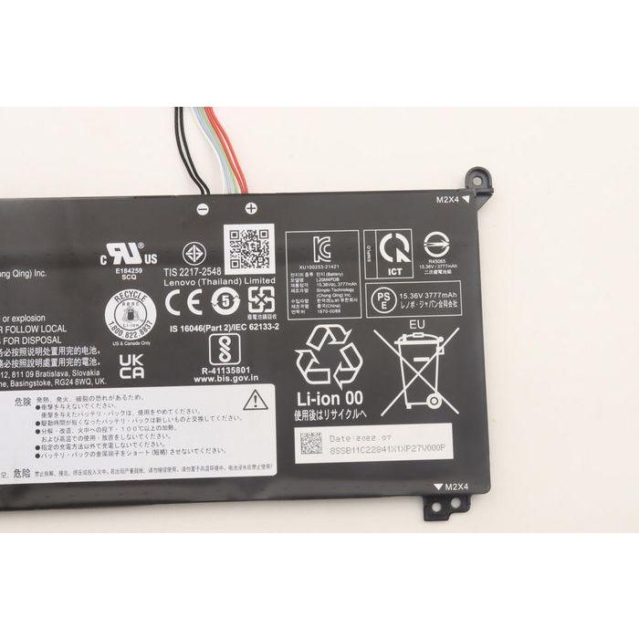 Lenovo Rechargeable battery for Lenovo notebooks, 15.36V voltage, 60Wh capacity, 4-cell design, suitable for replacement use. 2 Lenovo Rechargeable battery for Lenovo notebooks, 15.36V voltage, 60Wh capacity, 4-cell design, suitable for replacement use. 2