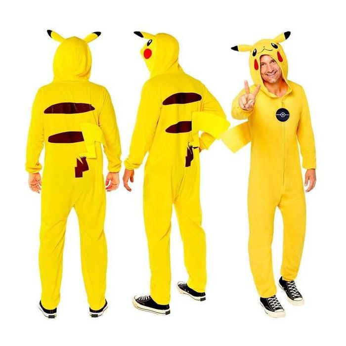 Disfraz pokemon pikachu suit talla m unisex 3 Disfraz pokemon pikachu suit talla m unisex 3