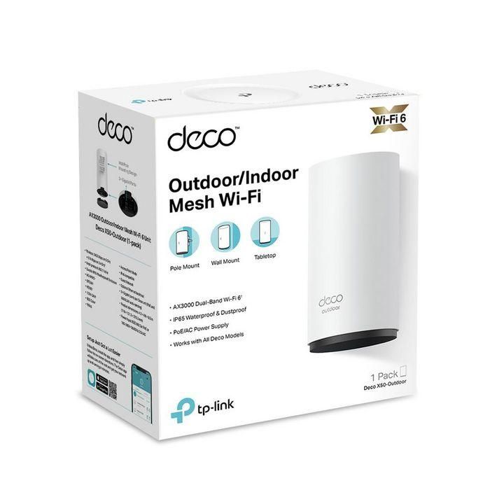 TP-Link AX3000 Outdoor/Indoor Mesh Wi-Fi 6 Unit IP65, Tecnología WiFi 6 Doble Banda para Exteriores y Interiores 9