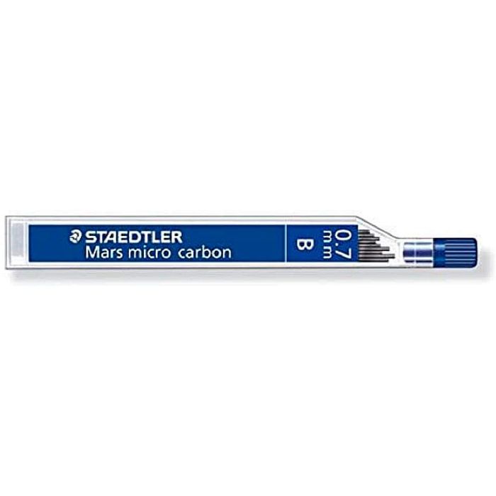 Minas Staedtler Mars Micro Grafito 0,7 mm B Tubo Con 12 Unidades 12 unidades 1