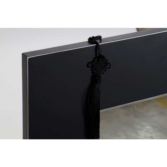 DKD Home Decor Espejo Oriental Negro Airi de Cristal y MDF 90x70x2 cm con Superficie de Espejo 46x66 cm 1 DKD Home Decor Espejo Oriental Negro Airi de Cristal y MDF 90x70x2 cm con Superficie de Espejo 46x66 cm 1