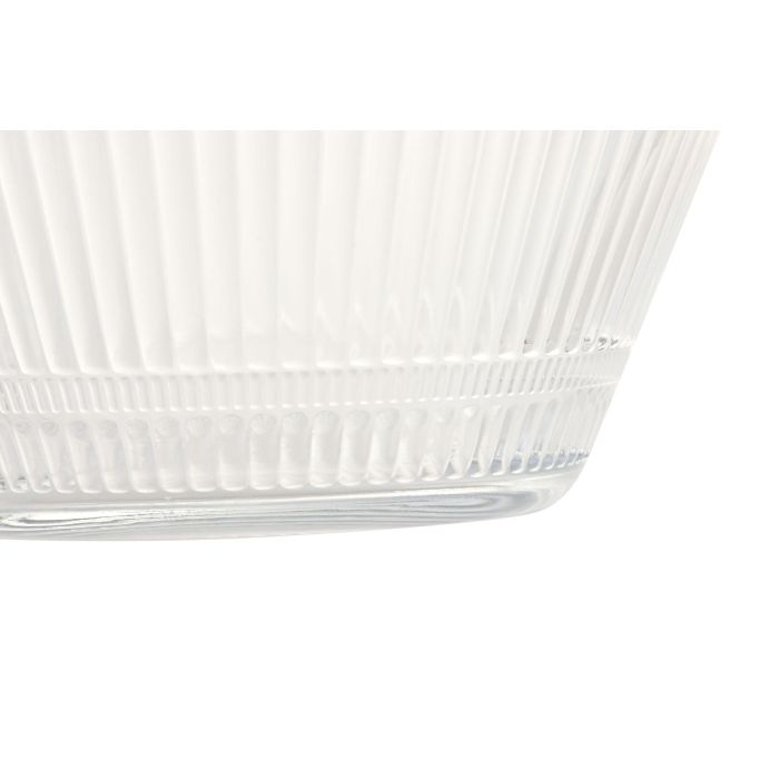 Ensaladera Basicos DKD Home Decor Transparente 22 x 9.5 x 22 cm 2