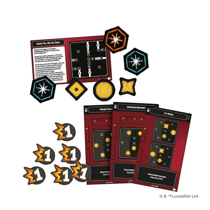 Atomic Mass Games SWP48 Star Wars Shatterpoint No me hables de probabilidades Pack de Misión 1 Atomic Mass Games SWP48 Star Wars Shatterpoint No me hables de probabilidades Pack de Misión 1