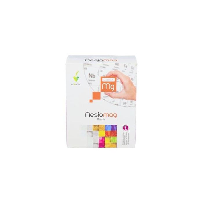 NOVADIET Nesiomag 18 Sticks con Magnesio para el sistema nervioso y óseo