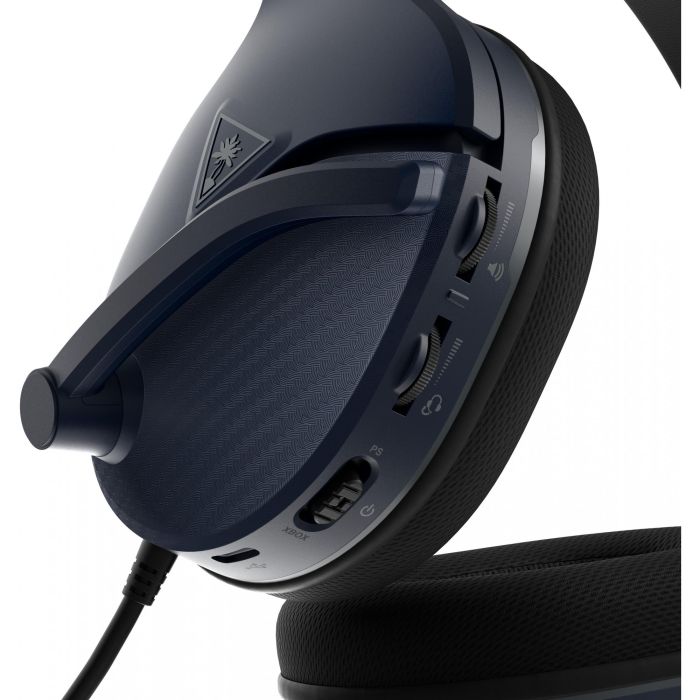 Turtle Beach Recon 200 Gen 2 Auriculares Gaming Over-Ear Estéreo con Cable, Cancelación Ruido, Micrófono, Negro/Marina 5