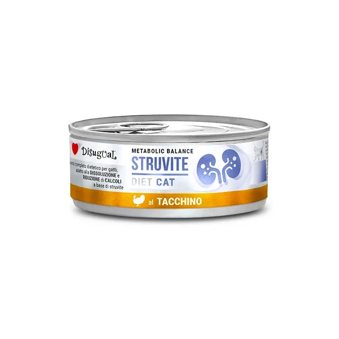 Disugual Diet Cat Struvite Pavo 12x85 gr