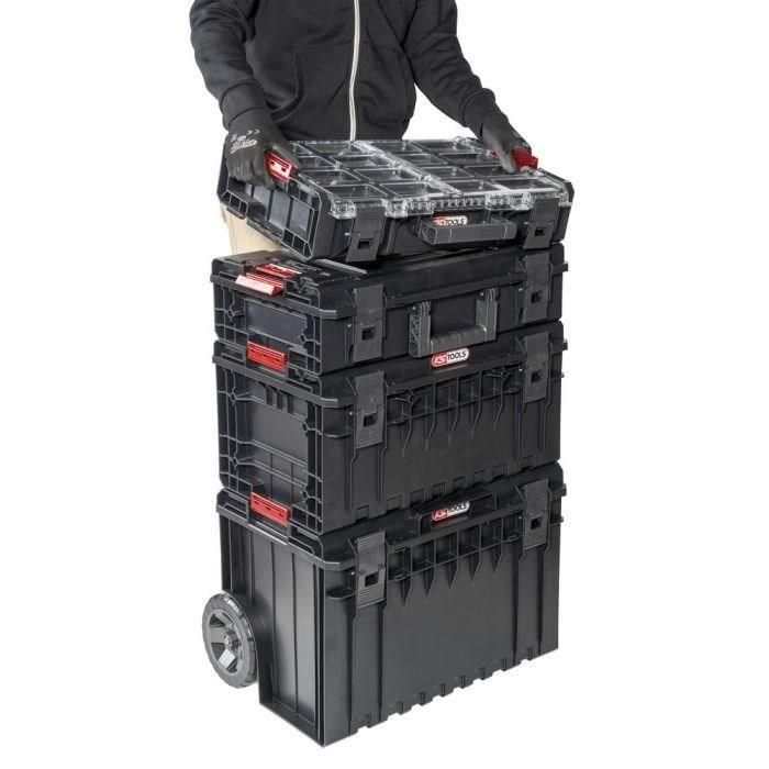 Estuche organizador - KS TOOLS - 850.0396F - Almacenamiento SCM - Caja de almacenamiento de 12 compartimentos - Compartimento de almacenamiento extraíble 1 Estuche organizador - KS TOOLS - 850.0396F - Almacenamiento SCM - Caja de almacenamiento de 12 compartimentos - Compartimento de almacenamiento extraíble 1