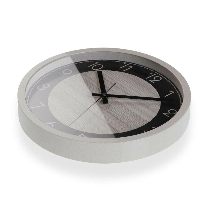 Reloj de Pared Versa Negro Madera 4,2 x 30 x 30 cm 4 Reloj de Pared Versa Negro Madera 4,2 x 30 x 30 cm 4