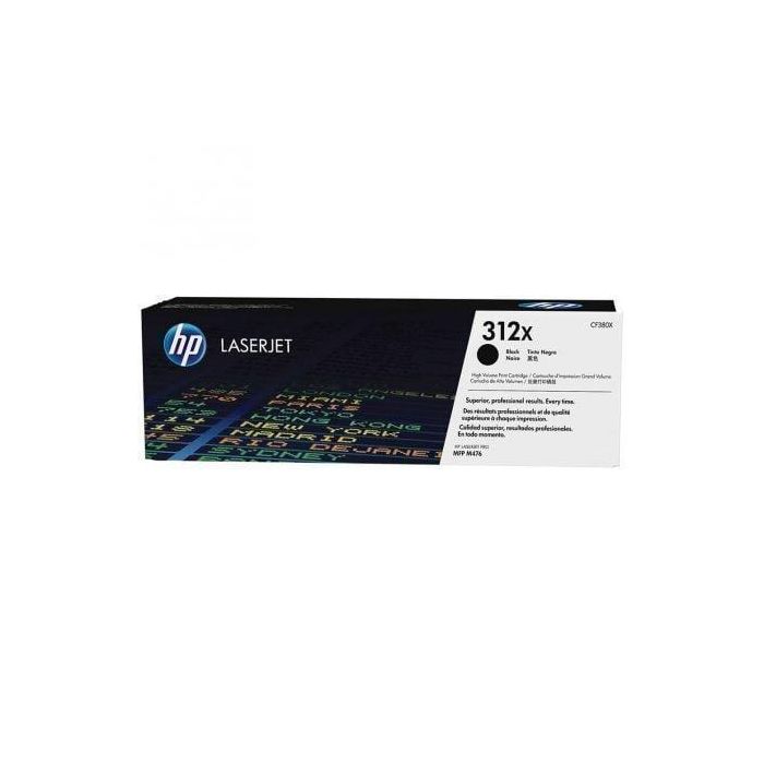 Toner Hp Cf380X Negro N 312X Toner Hp Cf380X Negro N 312X