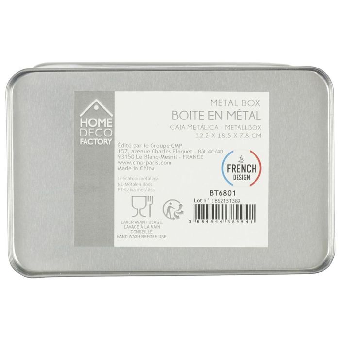 Home Deco Factory Bote Metal Riz Colección Industriel Brooklyn Home Deco Factory 1