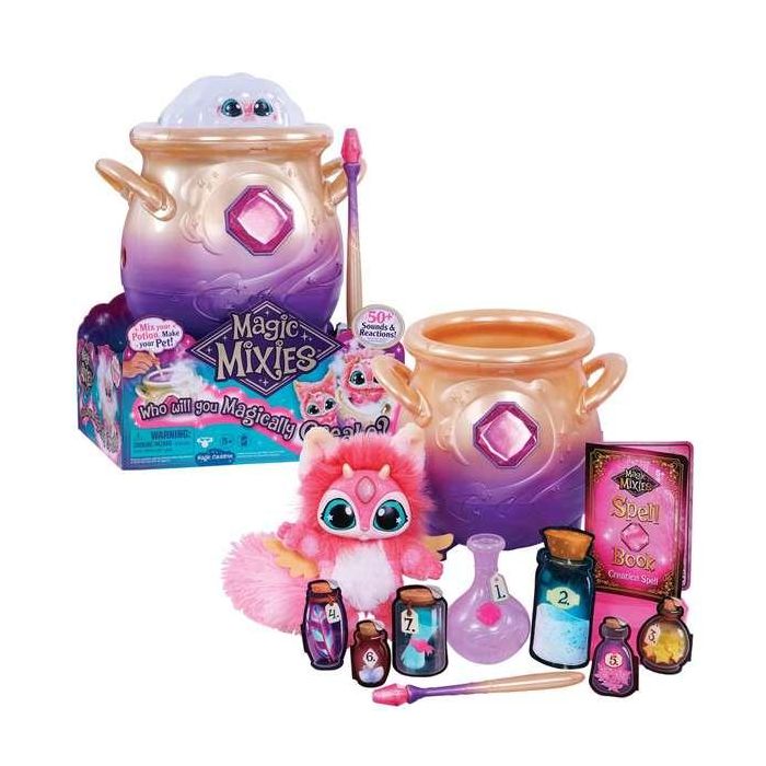 My Magic Mixie Caldero Mágico Rosa - Elabora Pócima para Descubrir Peluche Interactivo con Luz y Sonido (4+ Años) 10 My Magic Mixie Caldero Mágico Rosa - Elabora Pócima para Descubrir Peluche Interactivo con Luz y Sonido (4+ Años) 10