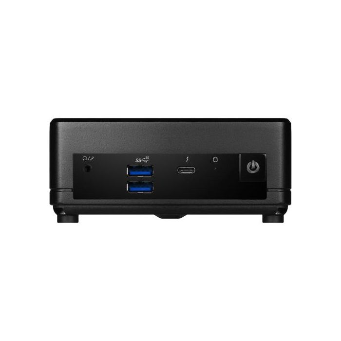 MSI Cubi 5 12M-407BEU Mini PC barebone con Intel Core i3-1215U, hasta 64 GB RAM, Wi-Fi 6E, Negro 1