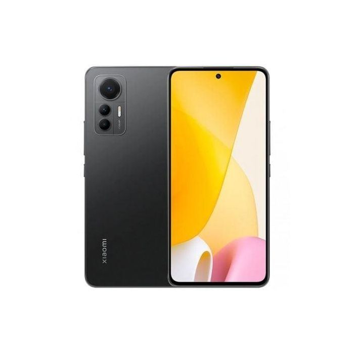 Xiaomi MZB0BKTEU Smartphone 12 Lite 8GB RAM 256GB ROM, 6.55" AMOLED 120Hz 5G, Cámara 108MP, Snapdragon 778G, Carga 67W, Negro