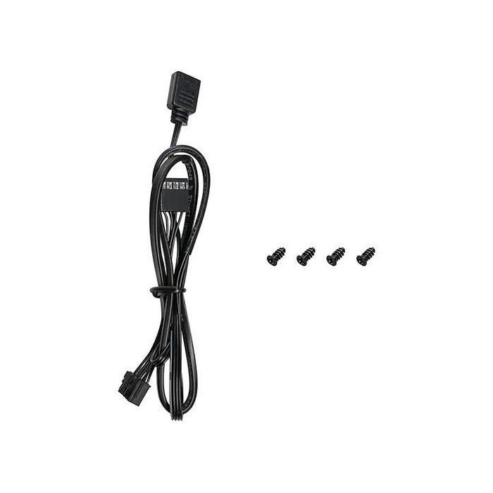 Deepcool FL12R ARGB Ventilador Caja 120 mm para PC con Iluminación RGB Direccionable y Control PWM para Mejorar Refrigeración 4