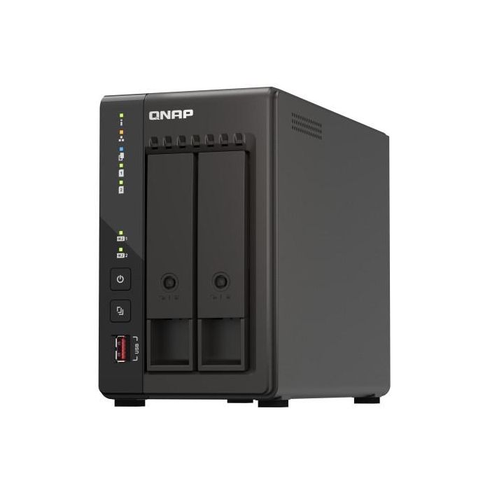 QNAP TS-253E NAS-Server 2 Bahías Intel Celeron J6412 2,6GHz SATA 6Gb/s