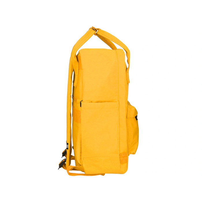 Antartik Mochila 2 asas y bolsillos exteriores mostaza 300x115x390 mm 3