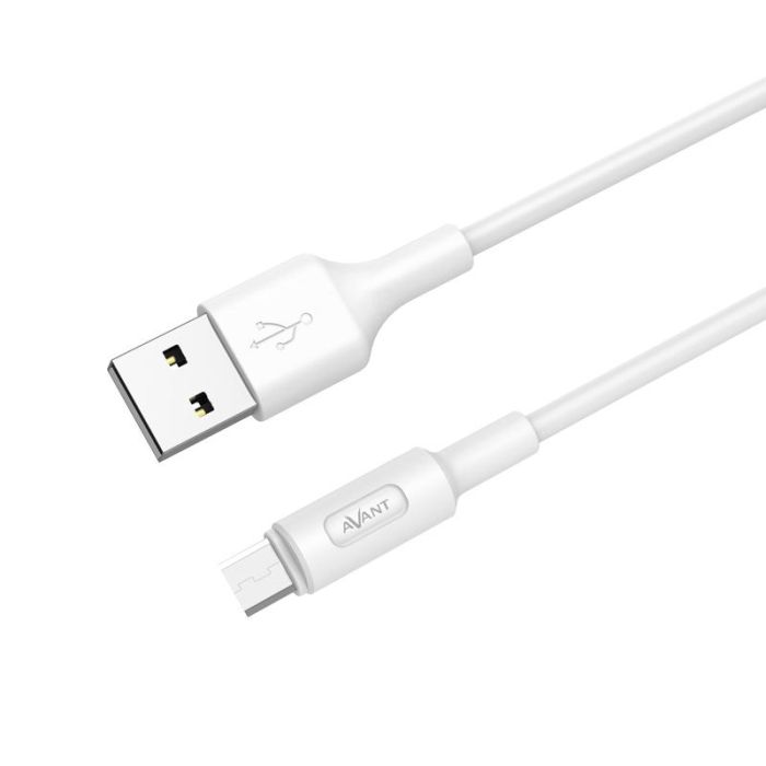 AVANT CONNECT CABLE USB A MICRO USB 1 METRO 2.4A FORCE EDITION - CARGAR RAPIDA ALTA VELOCIDAD DATOS