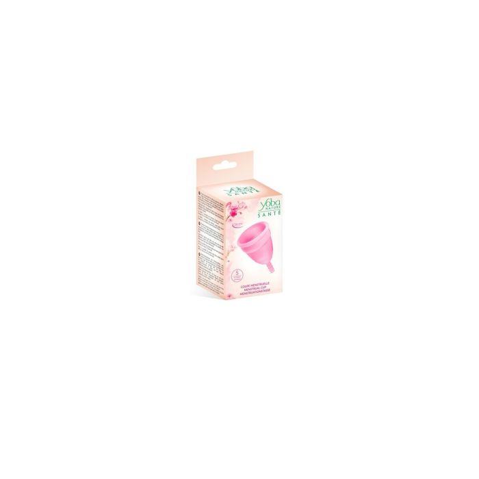 Copa Menstrual Yoba Nature Santé Rosa Silicona S 2