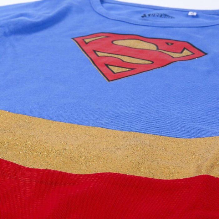 Vestido Superman Azul Rojo 1