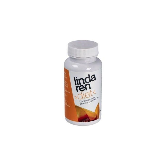 Lindaren Diet Mango Africano 60 Cápsulas – Con Vitamina B6 y Cromo para el Metabolismo de las Grasas
