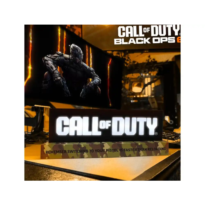 Wondee Call of Duty Lámpara Gaming de Capuchón, 5W, Batería y Cable, 475 Lm 3