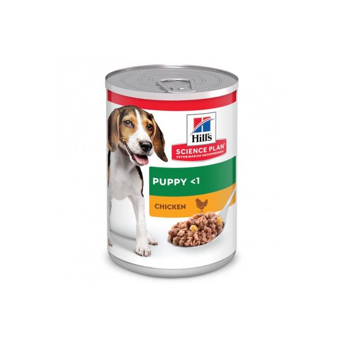Hill's Alimento para Cachorros Puppy Pollo en Lata - Pack de 12 x 370g