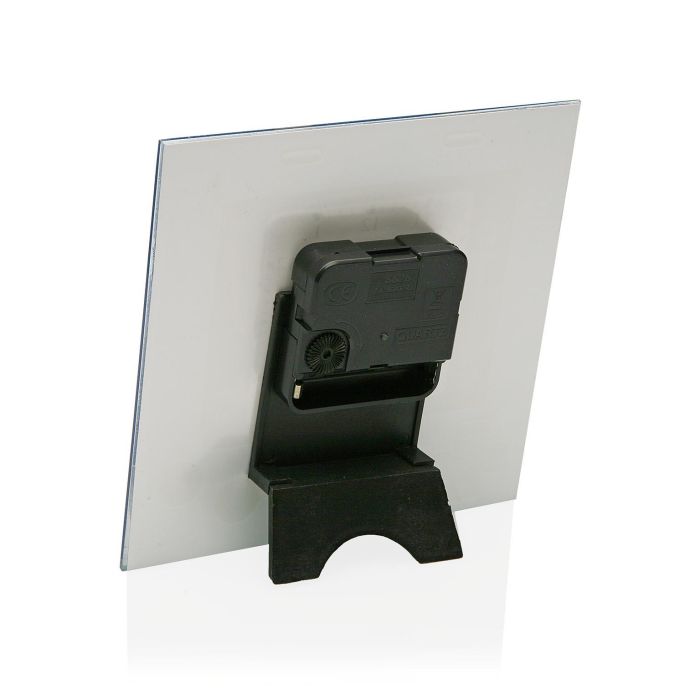 Reloj De Cristal Cuadrado 15Cm Versa (4 Unidades) 1 Reloj De Cristal Cuadrado 15Cm Versa (4 Unidades) 1