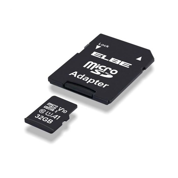 Elbe Tarjeta Micro SD 32GB MSD-1032 UHS-I U1 Full HD 2